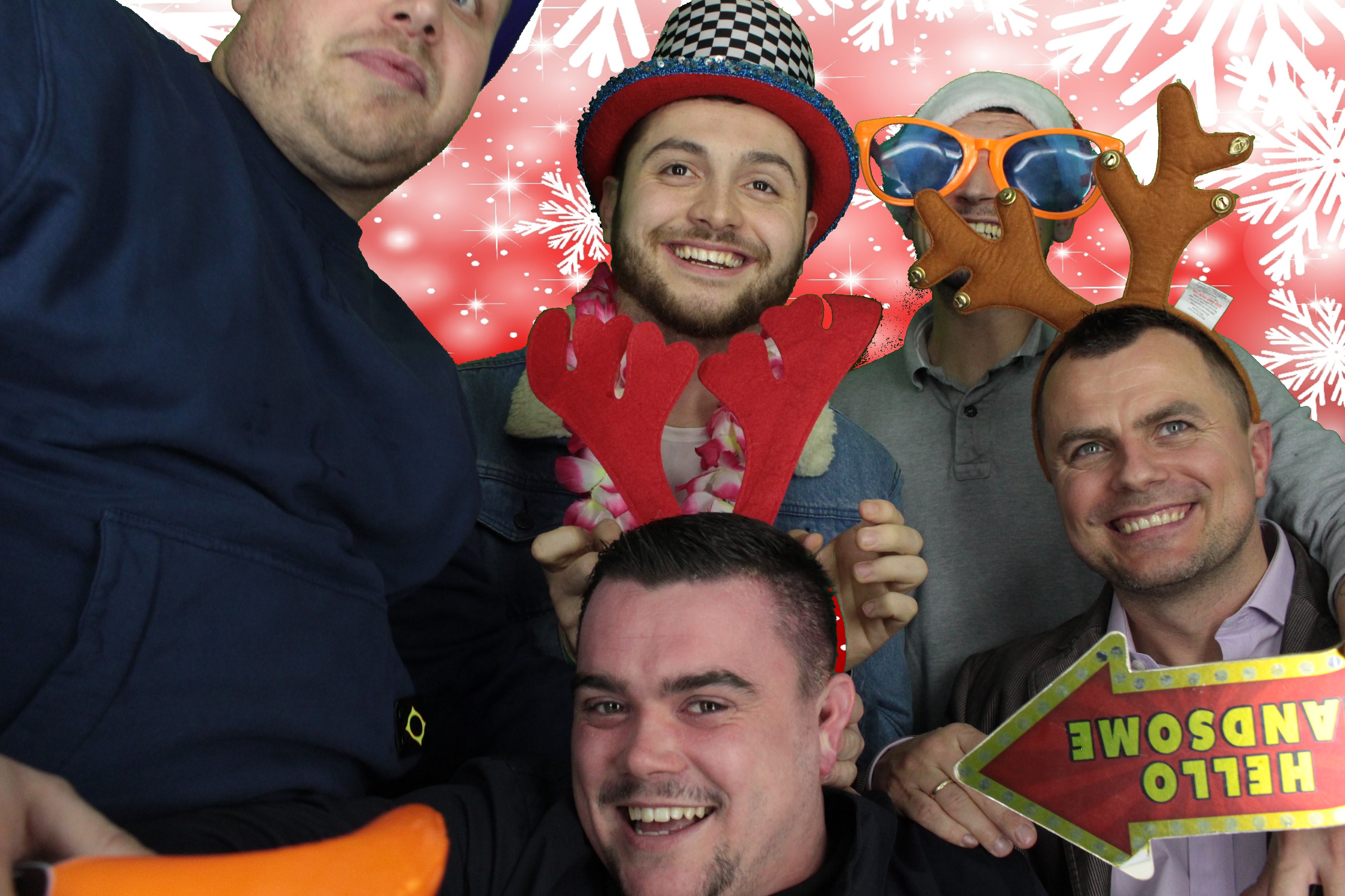 One Line Christmas Party | View more photos from the event at gallery.myphotoboothexperience.co.uk/u/MyPhotoBoothExperienceLtd/One-Line-Christmas-Party